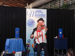 Pierre Mardue im Gleisgarten am 21. April 2024